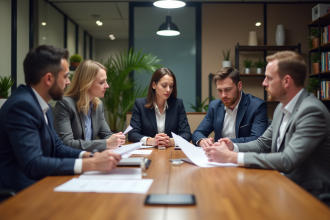 Groupe diversifié en formation professionnelle en réunion